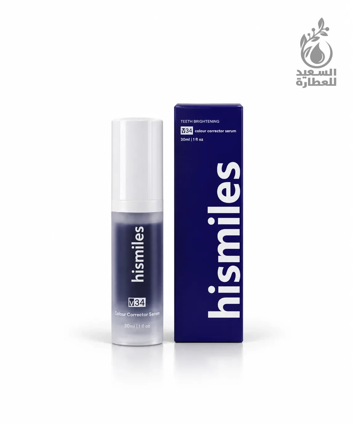 معجون تبييض الأسنان  hismiles